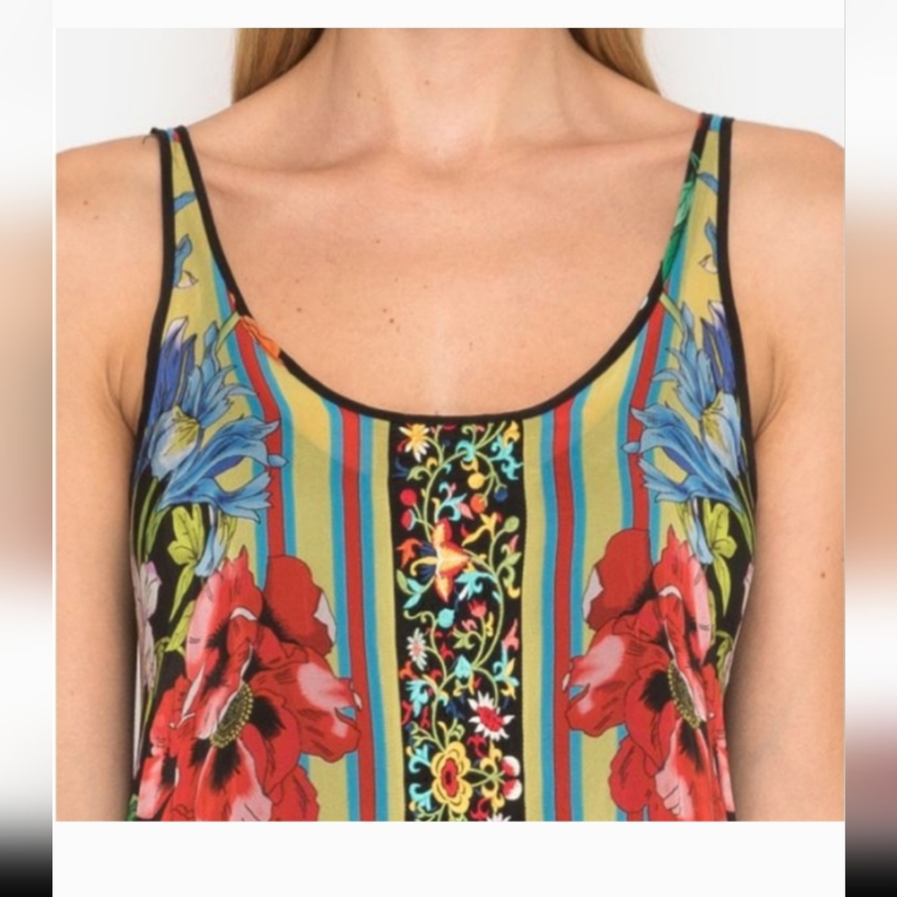 Johnny Was Garden Arch Dress (Slip) Medium - Picture 2 of 7